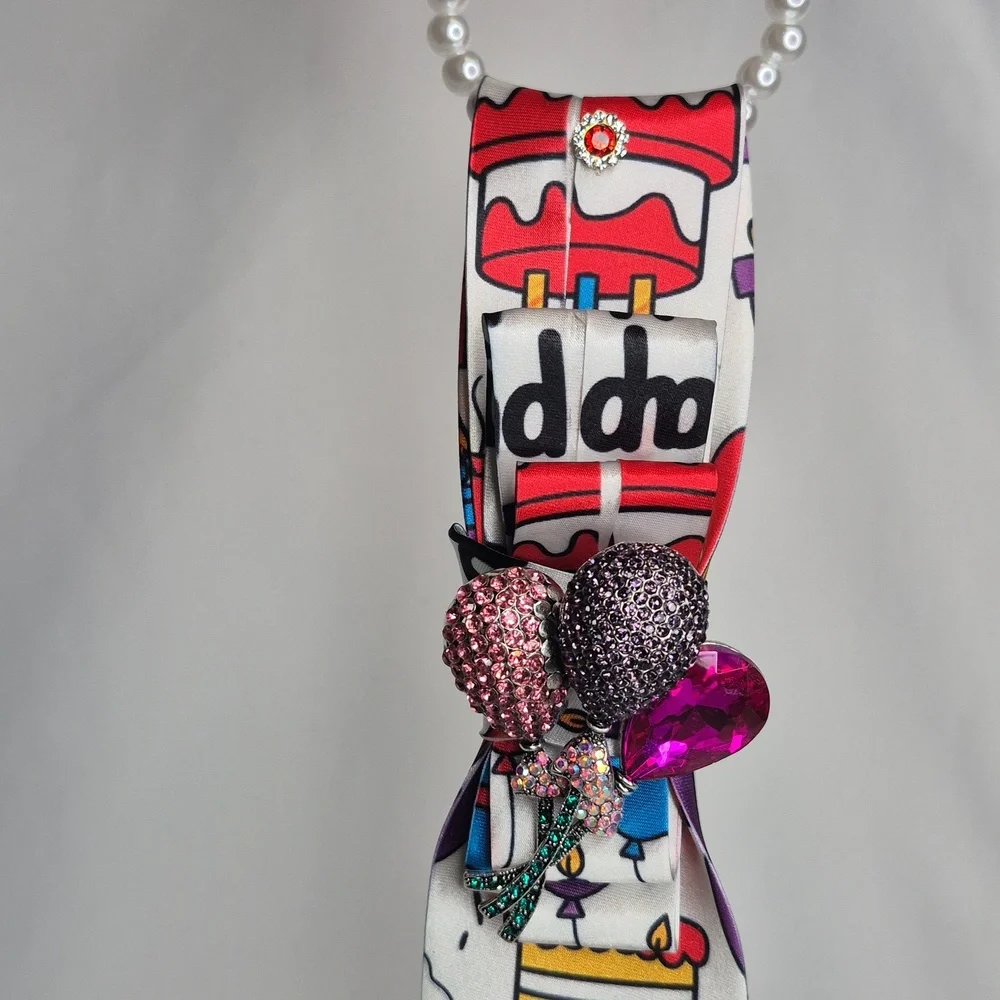 Handcrafted Luxury Fashion Necktie Necklace (Birthday 🎂 Bash)